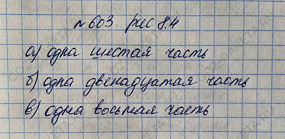 Ответ к учебнику по математике 5 класс Дорофеев, Шарыгин, Суворова номер 603